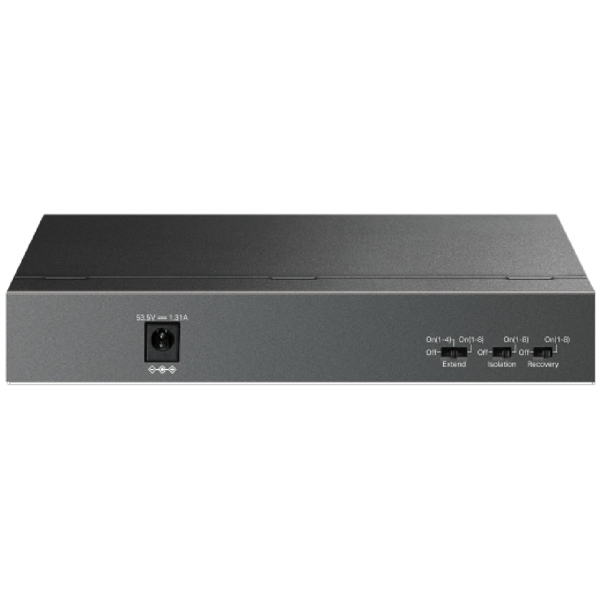 TP-Link LS109P, 9-Port, PoE+ Switch, Black