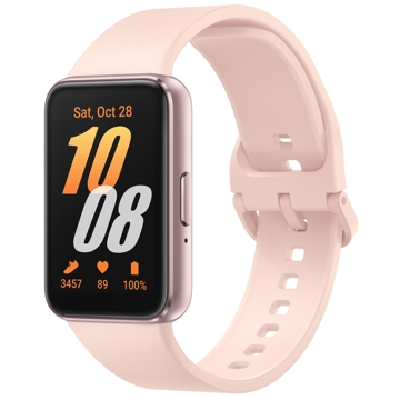 Samsung SM-R390NIDACIS Galaxy FIT 3, 1.6", 40mm, Waterproof, Bluetooth, Fitness Tracker, Pink Gold