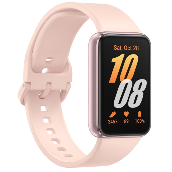 სმარტ საათი Samsung SM-R390NIDACIS Galaxy FIT 3, 1.6", 40mm, Waterproof, Bluetooth, Fitness Tracker, Pink Gold