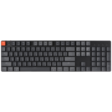 კლავიატურა Keychron K5SED5, Optical Mint, Wireless, Bluetooth, USB, Keyboard, Black