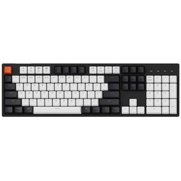 კლავიატურა Keychron C2A3, Wired, USB, Gaming Keyboard, Black