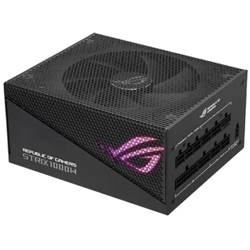 კვების ბლოკი Asus 90YE00P1-B0NA00 ROG STRIX AURA, 1000W, 80 Plus, Power Supply, Black