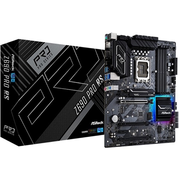 დედა დაფა ASRock Z690_PRO_RS, LGA 1700, DDR4, DIMM, 128GB