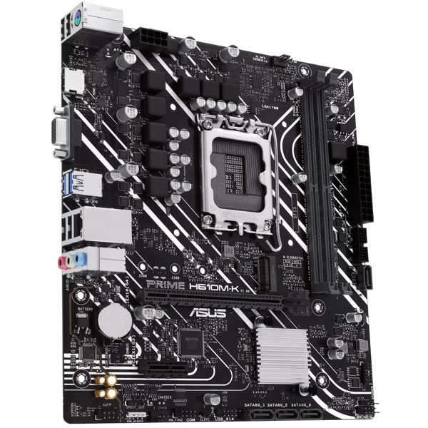 Asus 90MB1GA0-M0EAY0 PRIME H610M-K, LGA1700, DDR5, 96GB