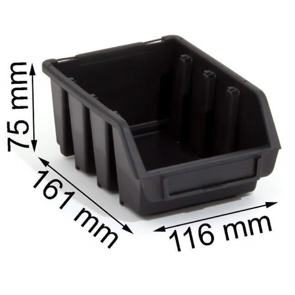 ხელსაწყოების ყუთი Patrol ERG2CZAPG001 Ergobox 2, Tool Box, Black