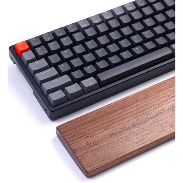 Keychron PR2, Ergonomic Wrist Rest Pro For Keychron K4, Walnut Wood