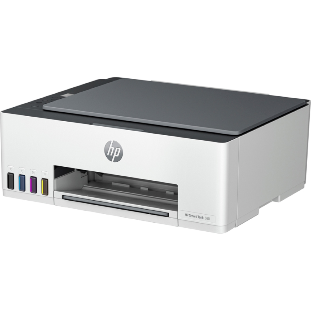HP 1F3Y2A Smart Tank 580 AIO, MFP, A4, Wi-Fi, USB, White/Black