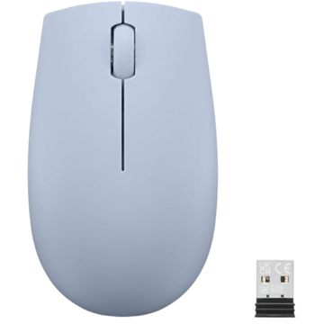 მაუსი Lenovo GY51L15679 L300, Wireless, USB, Mouse, Frost Blue