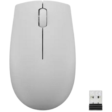 მაუსი Lenovo GY51L15-678 L300, Wireless, USB, Mouse, Arctic Grey