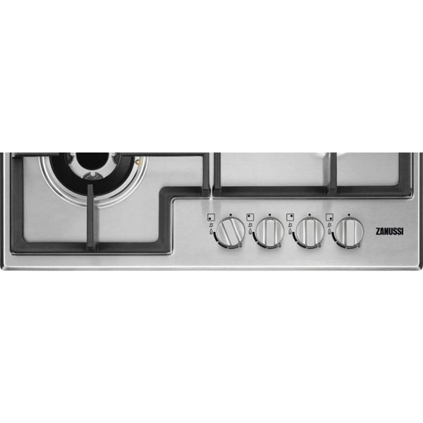 ჩასაშენებელი ქურის ზედაპირი Zanussi ZGH66424XS, Built-in, Silver