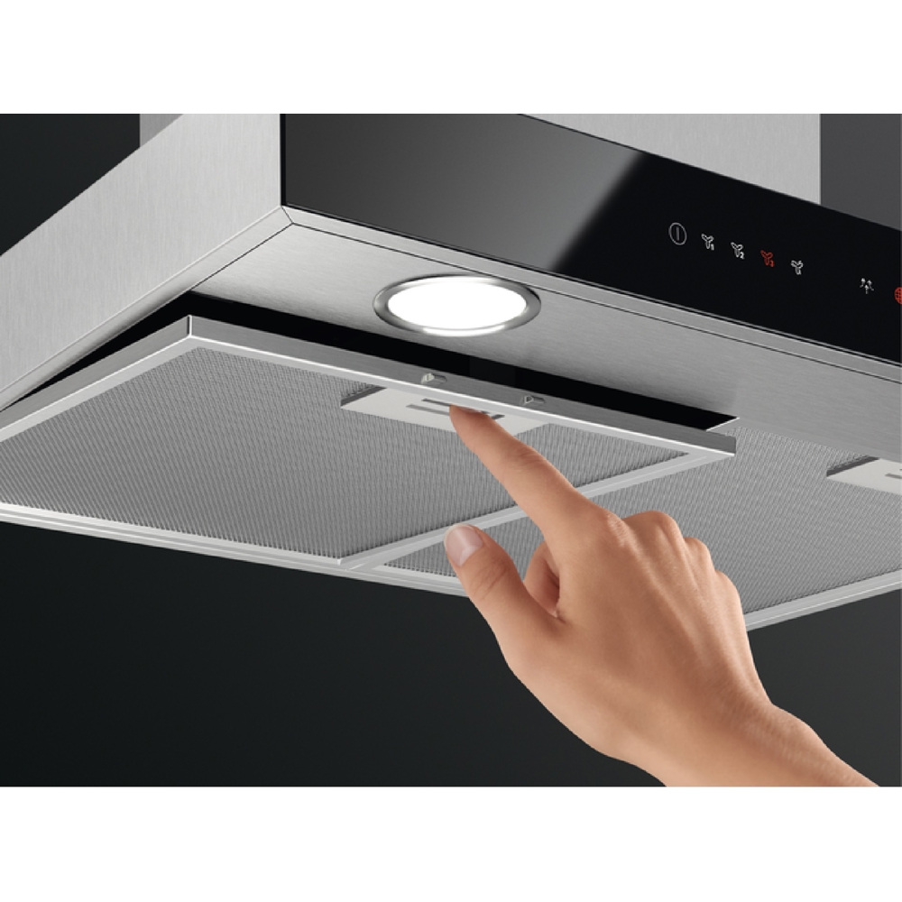 AEG DBE5660HB, 720m³/H, Silver