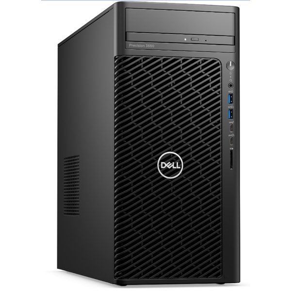 პერსონალური კომპიუტერი Dell Precision 3660 Tower, i9-13900K, 32GB, 1TB SSD, RTXA4000 16GB, Black