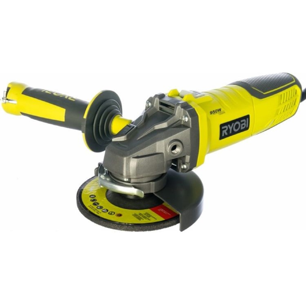Ryobi RAG950-125S, 950W, 125mm, 12000Rpm, Yellow