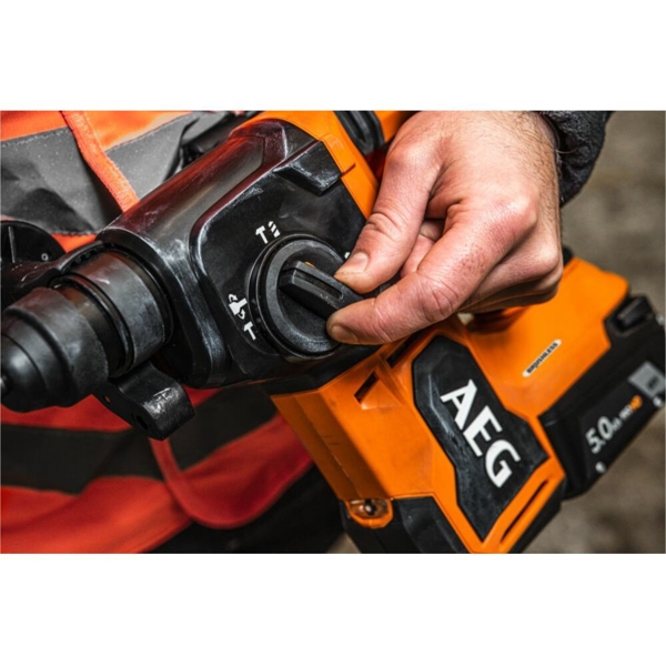 პერფორატორი AEG BBH18BL2-0, 1500Rpm, 2.5J, Black/Orange