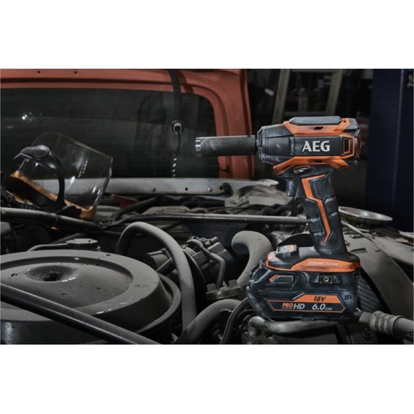 ქანჩსახრახნი AEG BSS18C12ZB6-0, Cordless Impact Wrench, Orange