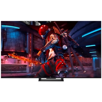 ტელევიზორი TCL 65C745/M653G1S-RU, 65", 4K UHD, Smart TV, Android TV, USB, HDMI, LAN, BT, WIFI, Black