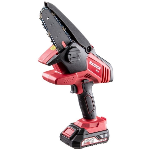 Raider RDP-CGP20, Cordless Chainsaw, Black/Red