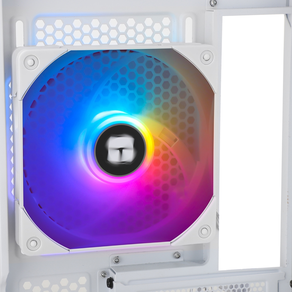 THERMALRIGHT TL-C12W-S, A-RGB, 120mm, 1500RPM, Cooler, White