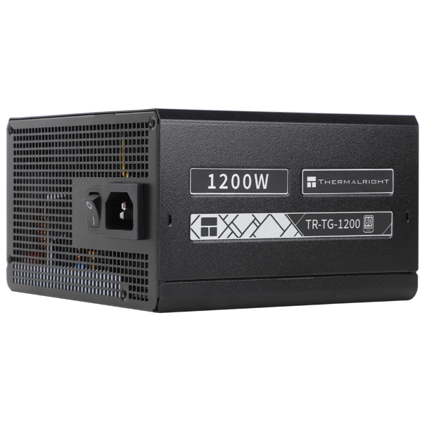 კვების ბლოკი THERMALRIGHT TG1200, 1200W, 80 Plus, Power Supply, Black