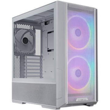 ქეისი LIAN LI G99.LAN216RW.00 Lancool, Computer Case, MidT, Micro-ATX, Mini-ITX, 1xUSB-C, 2xUSB 3.0, White