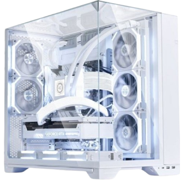 ქეისი LIAN LI G99.O11VW.00 O11 VISION, Computer Case, MidT, Micro-ATX, Mini-ITX, 1xUSB3.0, 1xUSB2.0, White