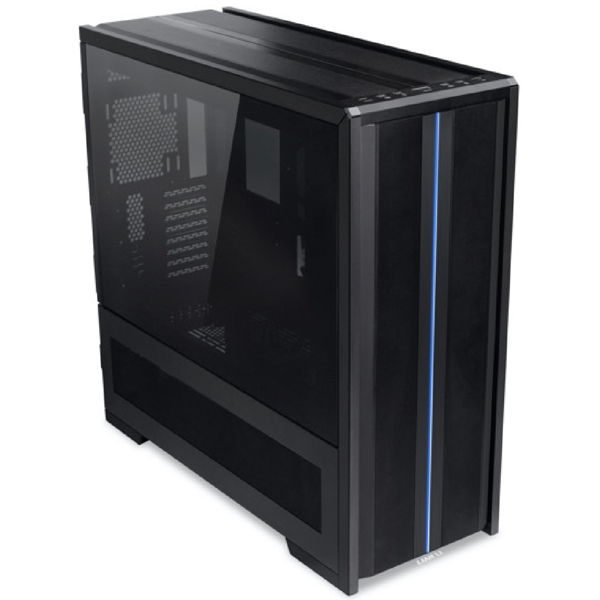 ქეისი LIAN LI G99.V3000PX.00 V3000 PLUS, Computer Case, Full Tower, Micro-ATX, Mini-ITX, 1xUSB-C, 2xUSB3.0, 4xUSB3.1, Black