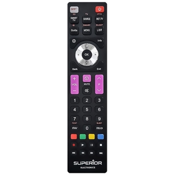 Superior Electronics SUPTRB017, Universal Thomson/Tcl Remote Control, Black