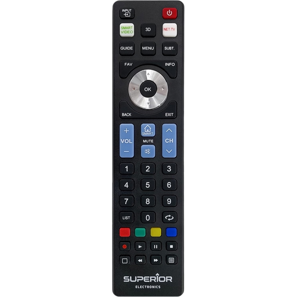 Superior Electronics SUPTRB007, Universal LG Remote Control, Black