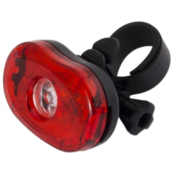 ველოსიპედის განათება Esperanza EOT007 NEKKAR, LED, Bike Tail Lamp, Red