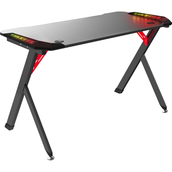 Gaming მაგიდა Defender 64389 Spirit, Gaming table, Black