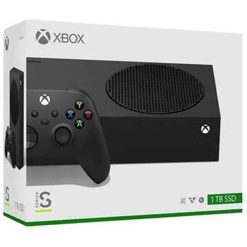 სათამაშო კონსოლი Microsoft Xbox Series S 1TB, Digital Black