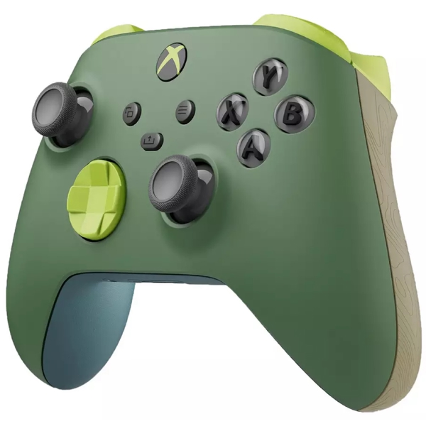 ჯოისტიკი Microsoft Wireless Controller + Battery Pack Remix Special Edition, Controller For Xbox X/S, Wireless, USB-C, Green