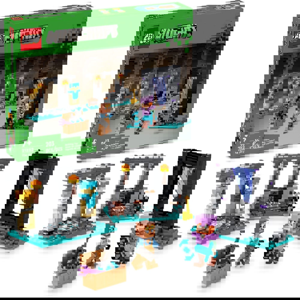  Lego 21252, Minecraft The Armory