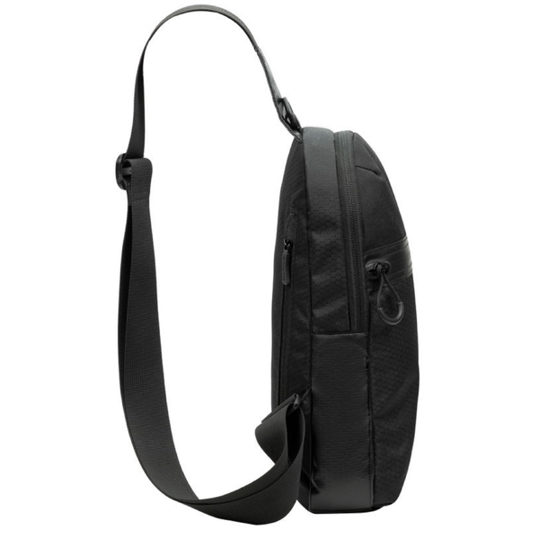 მხრის ჩანთა Rivacase 5312, 10.1", Sling Bag, Black