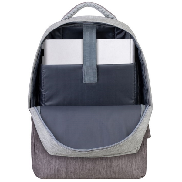 Rivacase 7562 Anti-Theft, 15.6", Backpack, Grey/Mocha