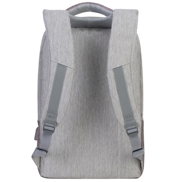 Rivacase 7562 Anti-Theft, 15.6", Backpack, Grey/Mocha