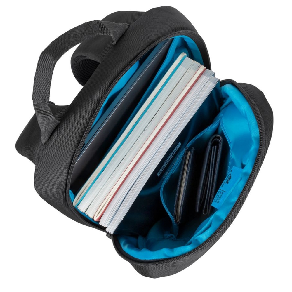 Rivacase 7523ECO, 14", Backpack, Black	