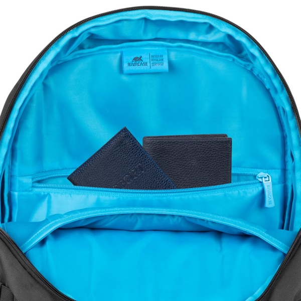 Rivacase 7523ECO, 14", Backpack, Black	