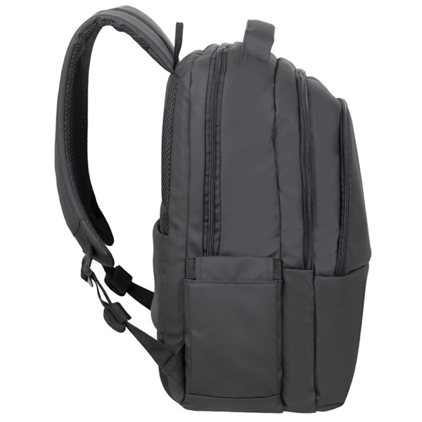 ნოუთბუქის ჩანთა Rivacase 8435 Coated ECO, 15.6", Backpack, Black