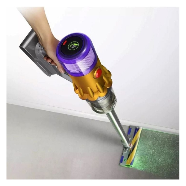 მტვერსასრუტი Dyson SV46 V12 DSAbs Ir/Nk, 545W, 0.35L, Vacuum Cleaner, Yellow/Iron