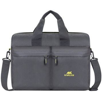 Rivacase 5532 Lite, 16", Laptop Bag, Grey