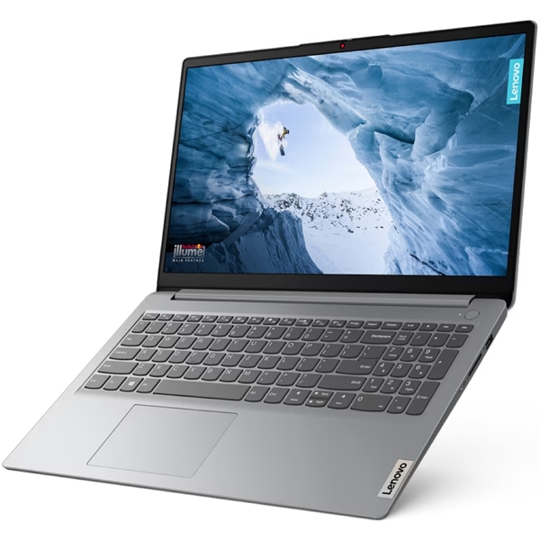 ნოუთბუქი Lenovo 82R400AHRK Ideapad 1, 15.6", Ryzen 7-5700U, 16GB, 512GB SSD, Integrated, Cloud Grey