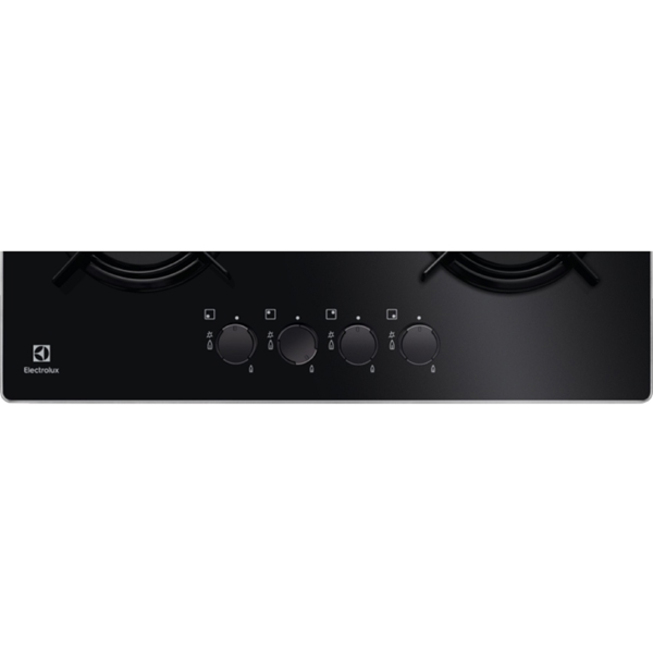 ჩასაშენებელი ქურის ზედაპირი Electrolux EGT6242NVK, Built-in, Black