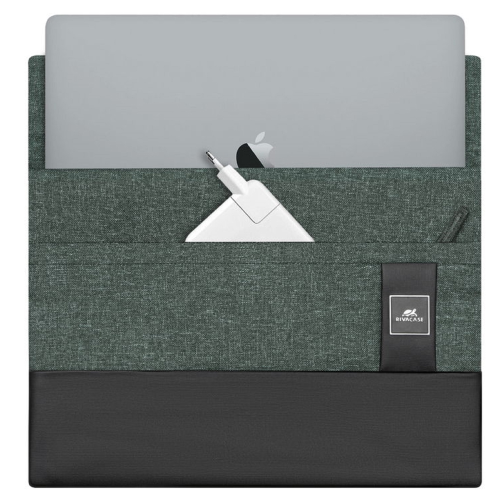 ნოუთბუქის ჩანთა Rivacase 7095, 14", Laptop Sleeve, Khaki Melange