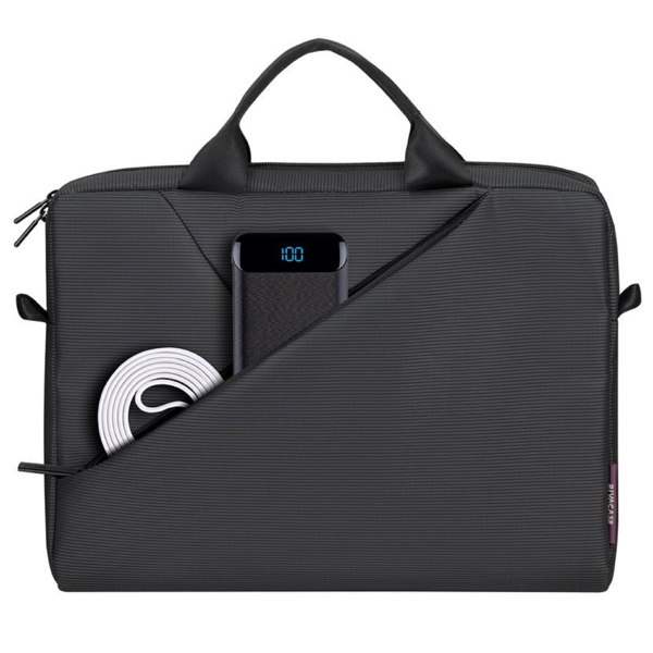 Rivacase 8720, 13.3", Laptop Bag, Grey