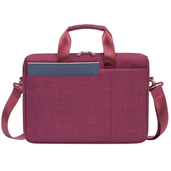 ნოუთბუქის ჩანთა Rivacase 8325, 14", Laptop Bag, Red