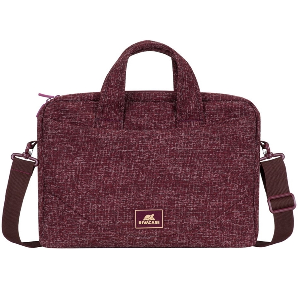 Rivacase 7921, 14", Laptop Bag, Burgundy Red