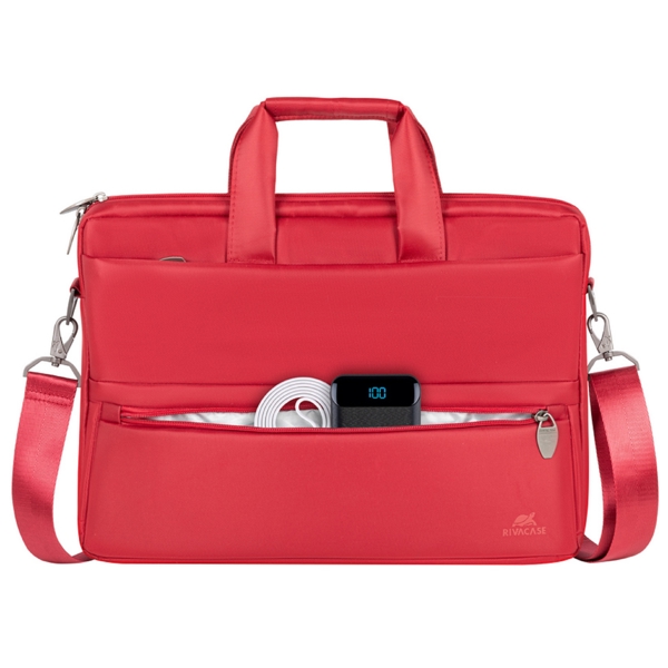 ნოუთბუქის ჩანთა Rivacase 8630, 15.6", Laptop Bag, Red