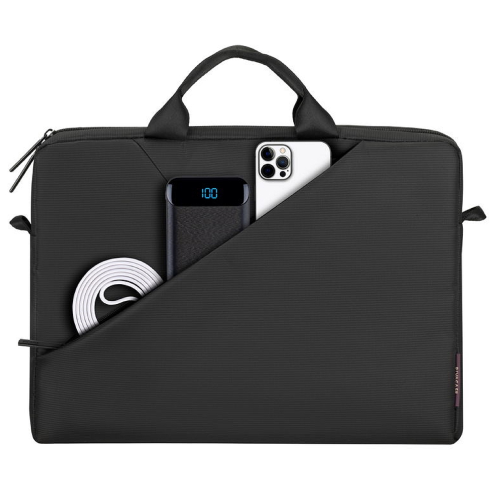 ნოუთბუქის ჩანთა Rivacase 8730, 15.6", Laptop Bag Grey