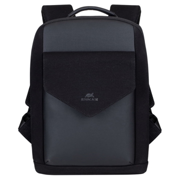 ნოუთბუქის ჩანთა Rivacase 8524 Canvas, 14", Backpack, Black